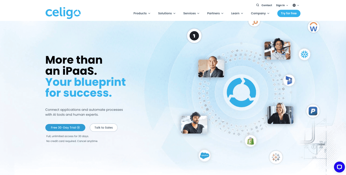 Celigo iPaaS tool 