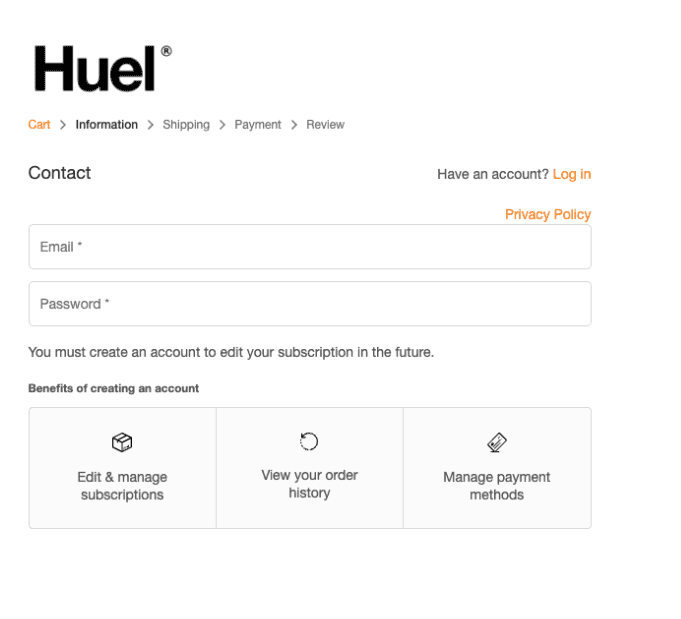 shopify checkout