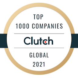 Clutch TOP 1000 Award 2021