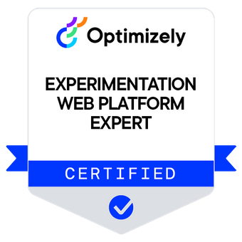 Optimizely Experimentation Web Platform Expert Badge