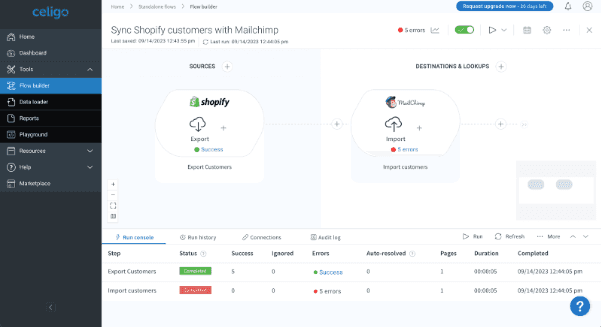 How to build a Celigo flow?