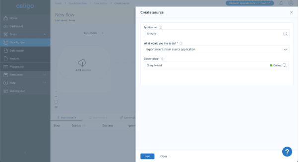 How to build a Celigo flow?