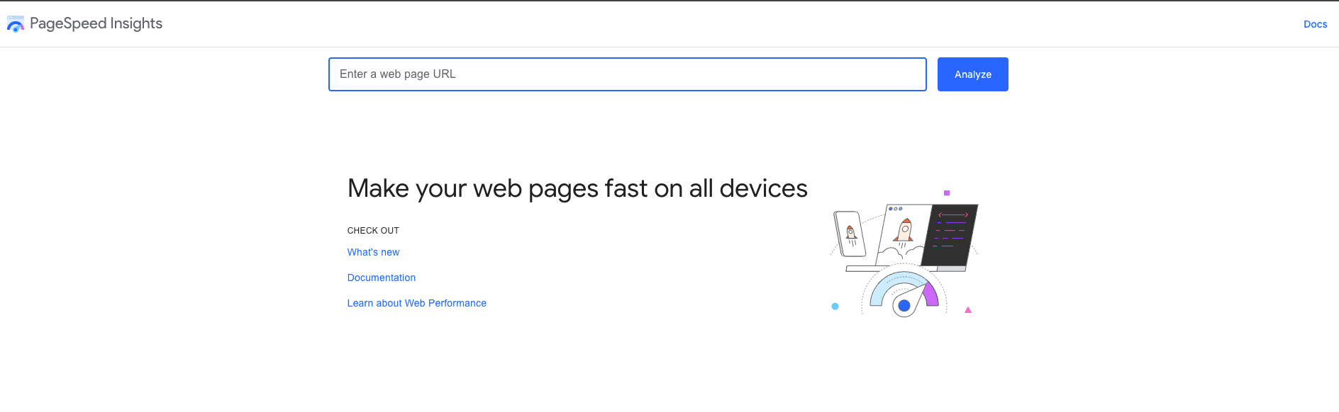 Google Page speed insights