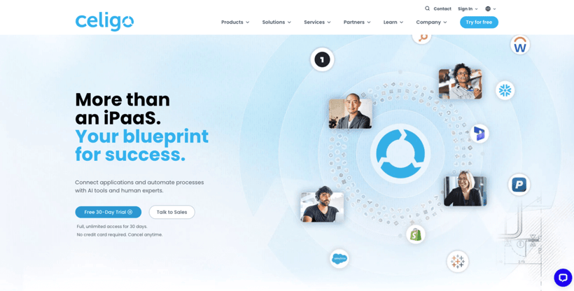 Celigo iPaaS tool 