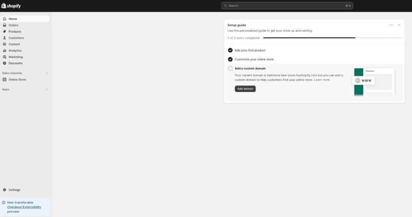Shopify questions